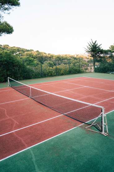 Cour de tennis résidence appart hotel Le Provençal, Giens, Porquerolles, Var